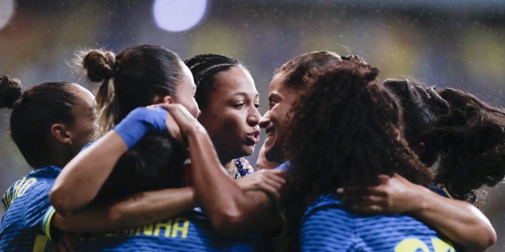 Brasil goleia Jamaica em último jogo antes da convocação para Paris