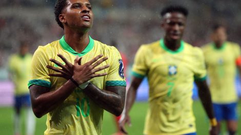 Brasil mostra evolução sob comando de Ancelotti e goleia Coreia do Sul