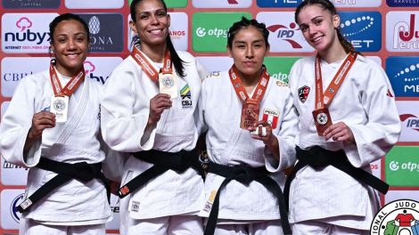 Judocas brasileiras levam 4 medalhas no 1º dia do Grand Prix de Lima