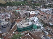 Simepar confirma seis tornados no Paraná em três dias; veja as cidades atingidas