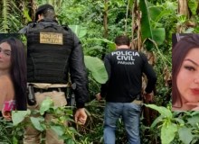 Corpos de primas desaparecidas no Paraná são encontrados em cova rasa após suspeito morrer em confronto