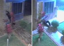 Namorado espanca mulher com pedaço de madeira e ela vai cambaleando pedir ajuda a vizinha; homem é preso no PR