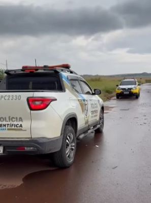 Homem é encontrado morto ao lado de poste com fiação solta em Maringá; suspeita é de tentativa de furto