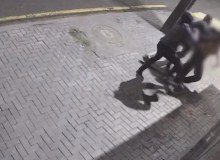 Vídeo: dupla espanca jovem durante assalto, quebra nariz da vítima e foge com bolsa em Maringá