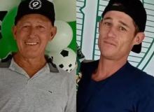 Pai e filho jogavam sinuca com suspeito horas antes de serem mortos a tiros no Paraná; atirador segue foragido