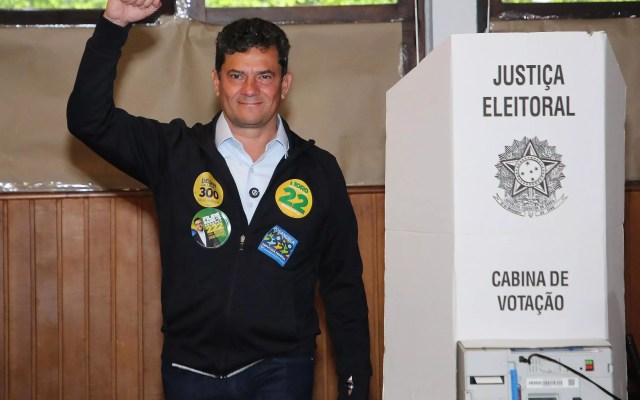 Com 99,99% das urnas apuradas, Sergio Moro é eleito governador do Paraná e faz história em Maringá