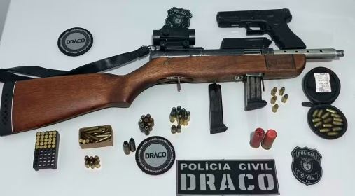 Ex-militar é preso suspeito de fabricar armas em fábrica clandestina em Curitiba