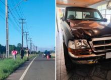 Jovem de 18 anos morre atropelado em acostamento enquanto tirava foto com amigos a caminho de pescaria no Paraná