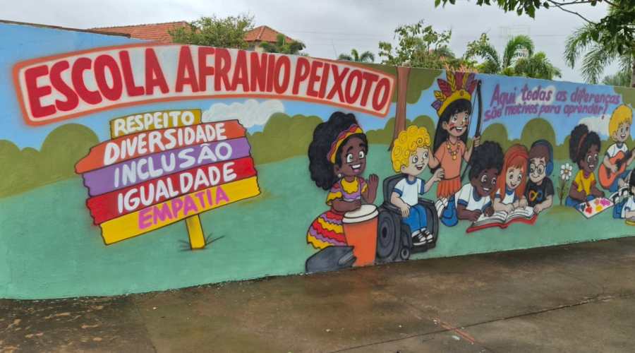 Ivatuba começa reforma da Escola Afrânio Peixoto com recurso de emenda parlamentar