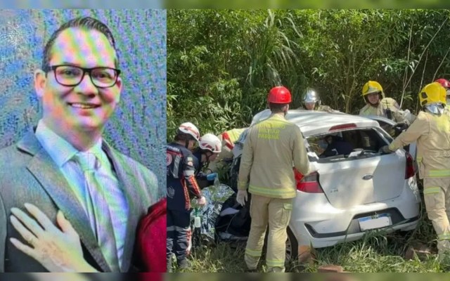 Morador de Sabáudia morre em batida contra carreta na PR-218; esposa fica ferida
