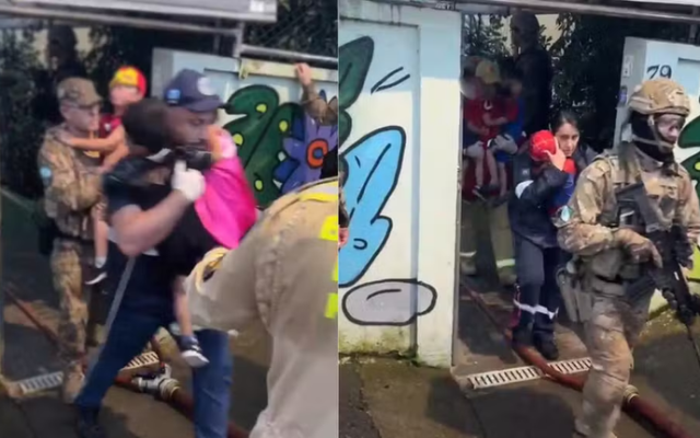 Resgate de 13 crianças em CMEI de Curitiba é registrado em vídeo; veja o que se sabe
