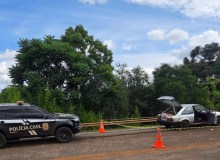 Corpo esquartejado é encontrado em porta-malas de carro e sete suspeitos são detidos no Paraná